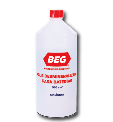 AGUA PARA BATERÍAS